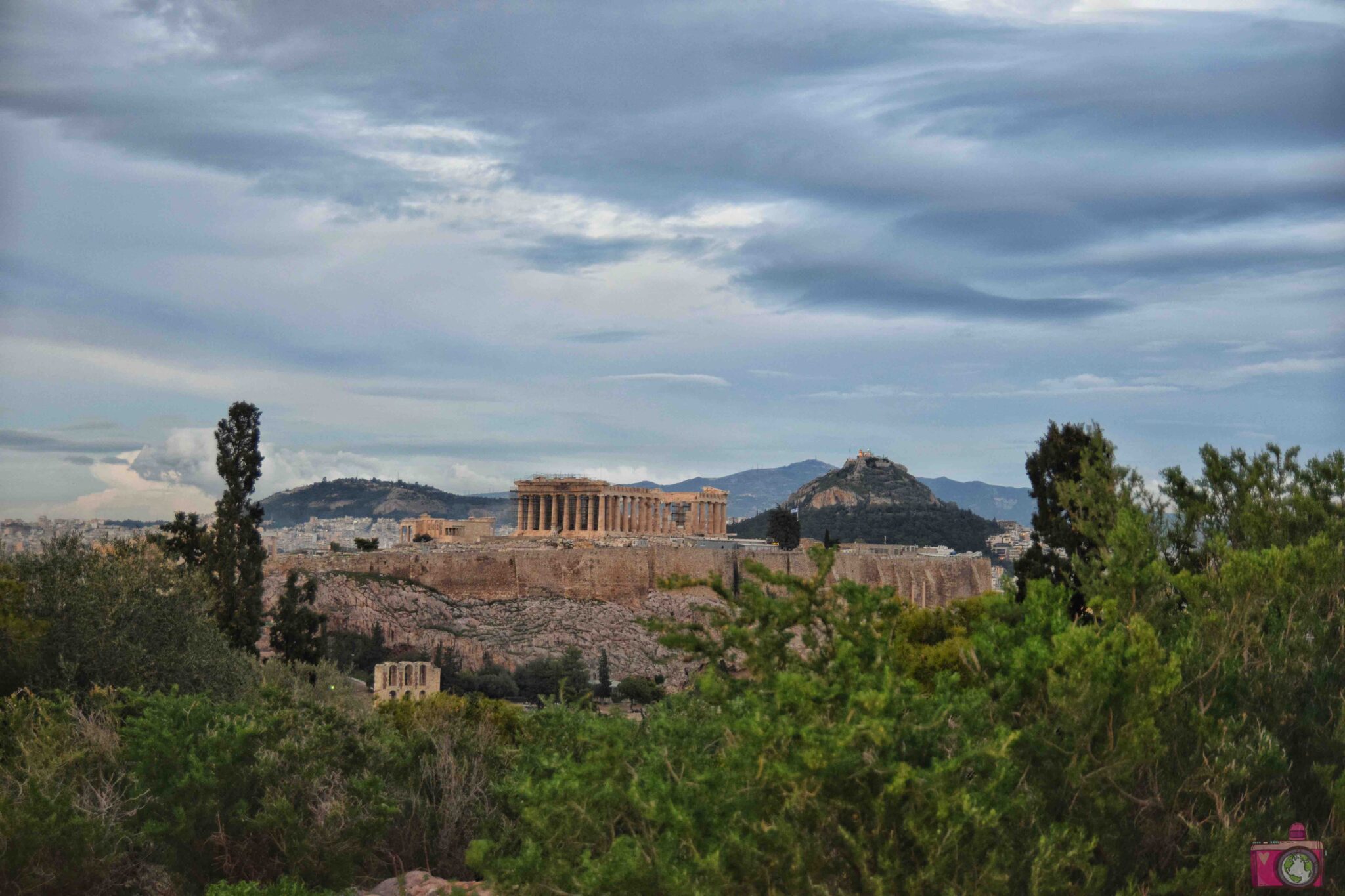 Collina Di Filopappo Atene Viaggiare Uno Stile Di Vita