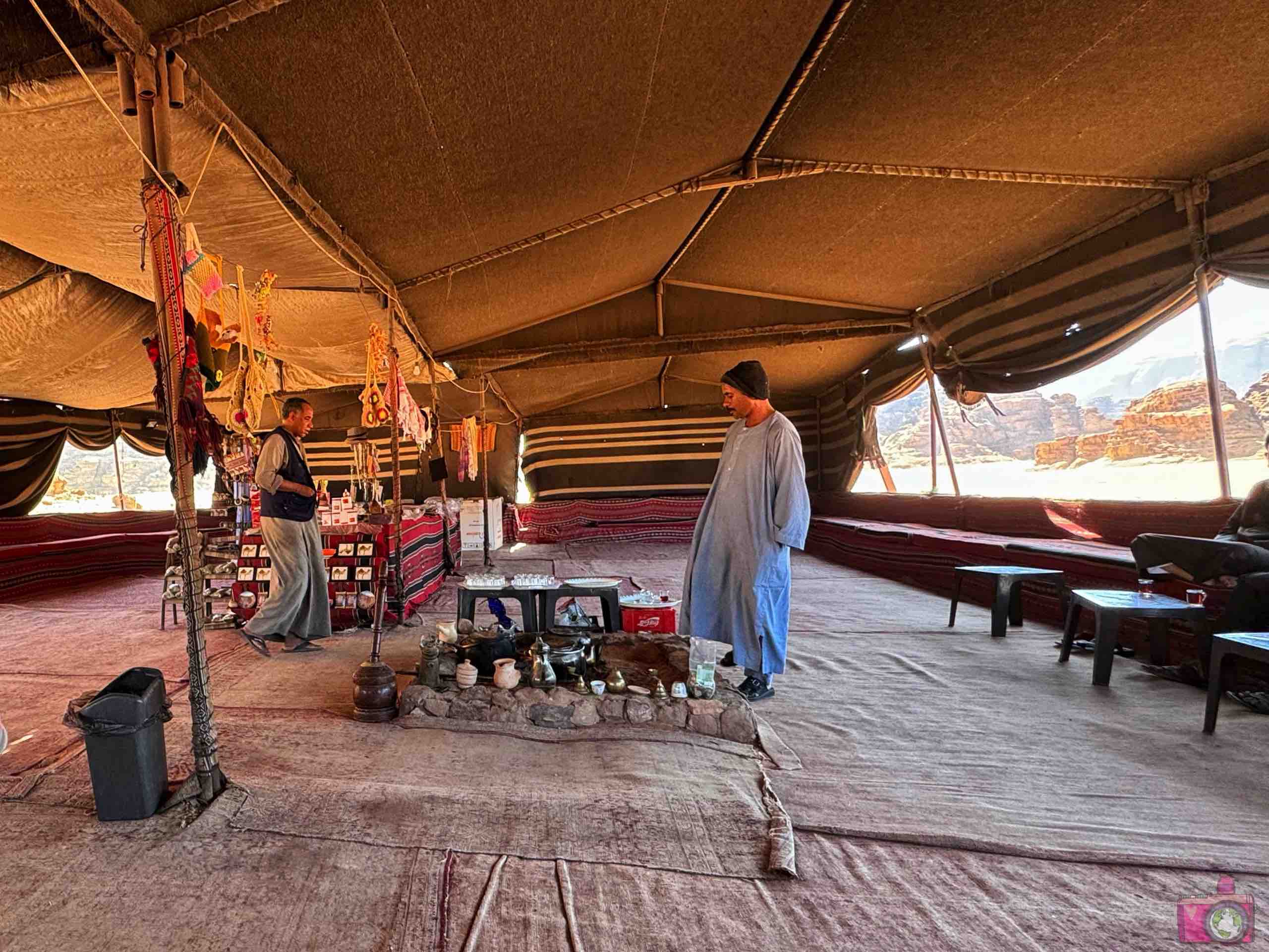 The con beduini Wadi Rum