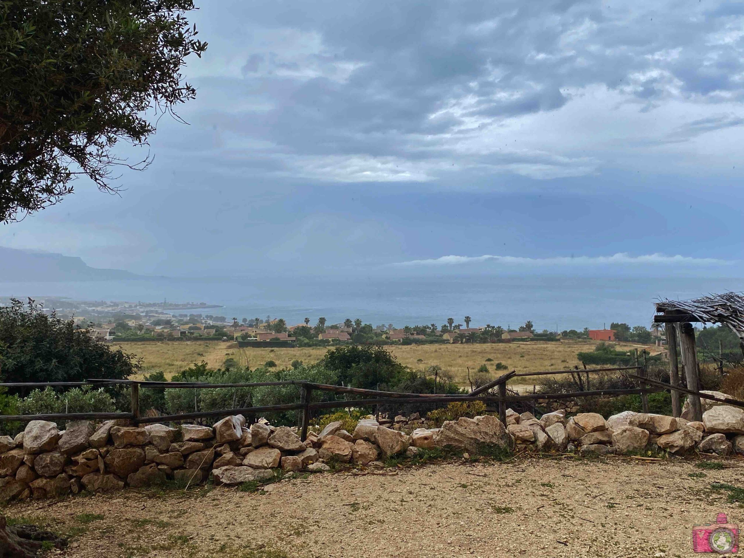 Panorama dalla Grotta di Custonaci