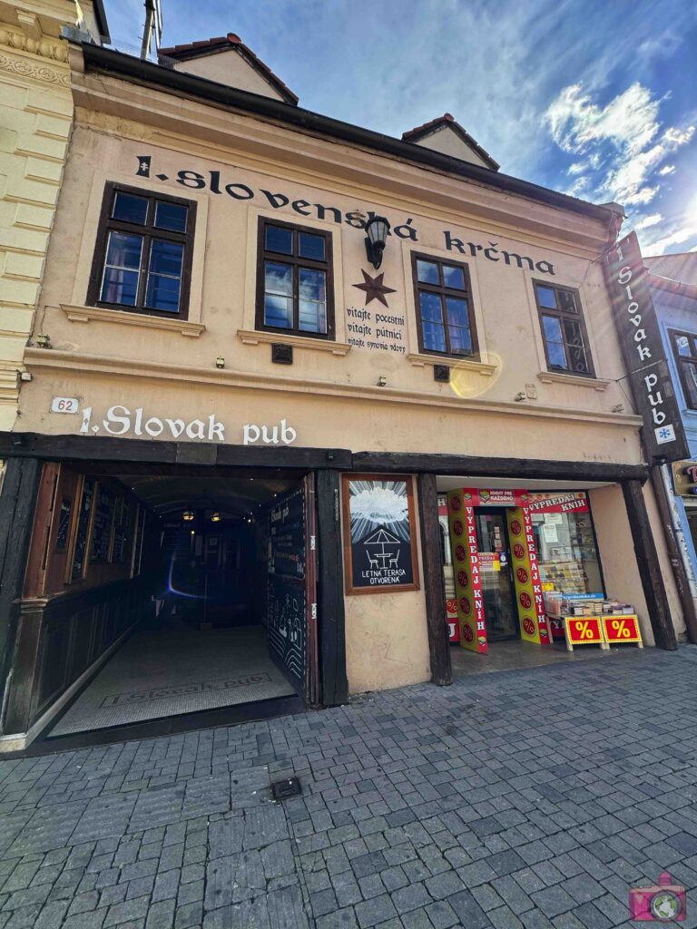 Dove mangiare a Bratislava Slovak Pub