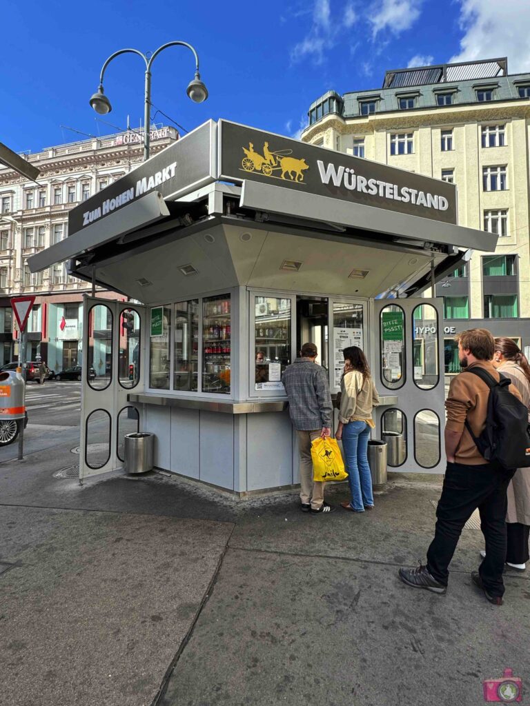 Dove mangiare a Vienna Würstelstand zum Hohen Markt