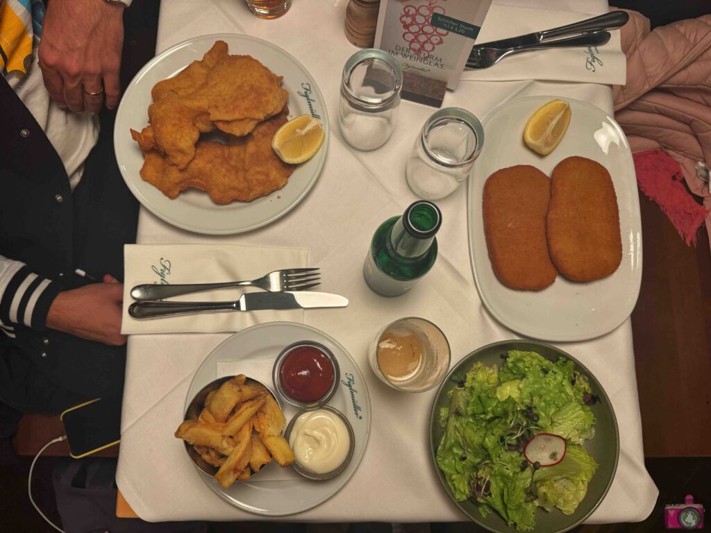 Wiener Schnitzel e Vegan Schnitzel Figlmüller